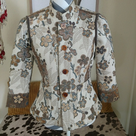 Burning Torch reversible Blazer - Picture 1 of 7